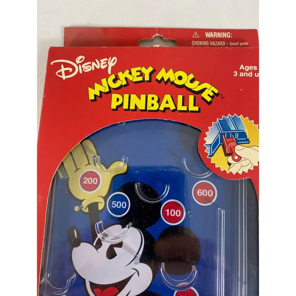 Schylling Walt Disney Mickey Mouse Pinball Retro Collection NWOT